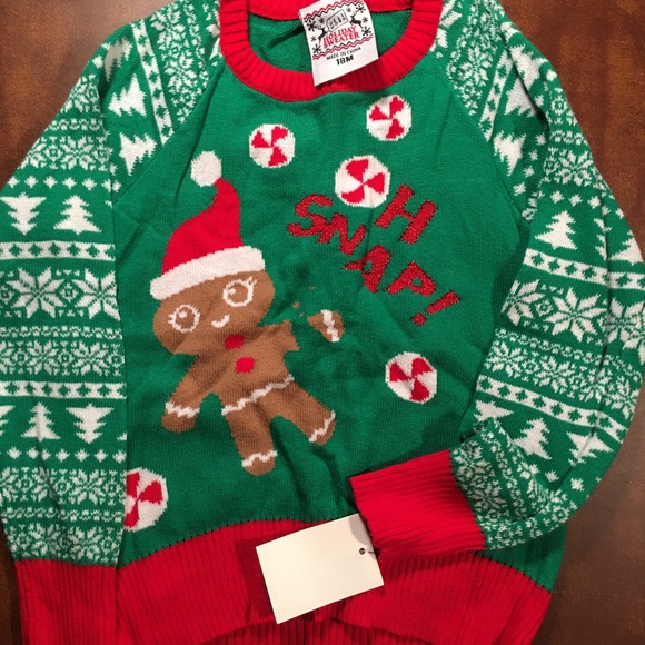 Well Worn Other - posh party host pick! 🎉🎉🎉🎉🎉Oh snap Gingerbread Holiday Sweater
